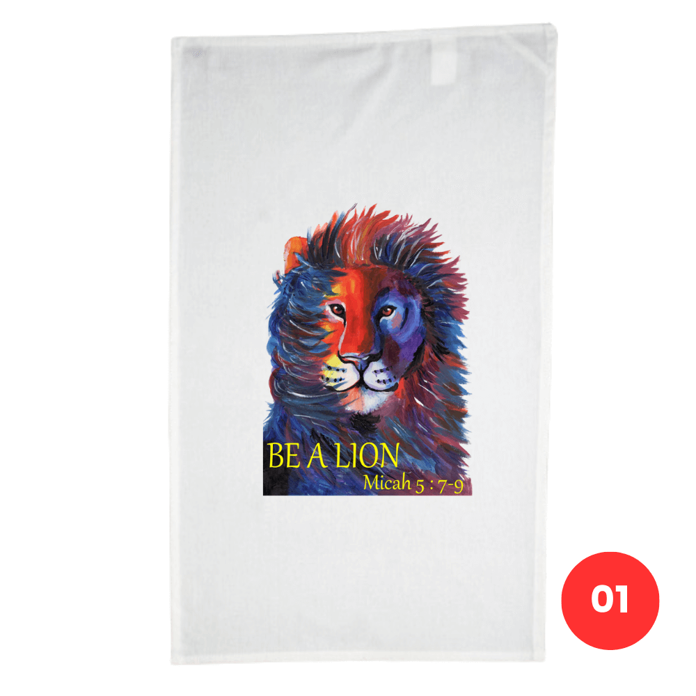 Custom Printed Tea Towel - Available in 2 colours