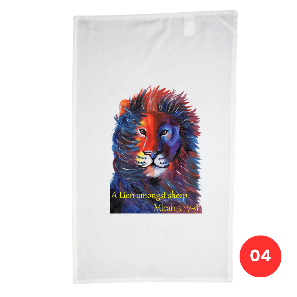 Custom Printed Tea Towel - Available in 2 colours