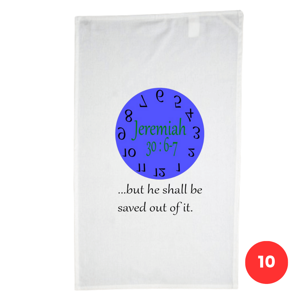 Custom Printed Tea Towel - Available in 2 colours