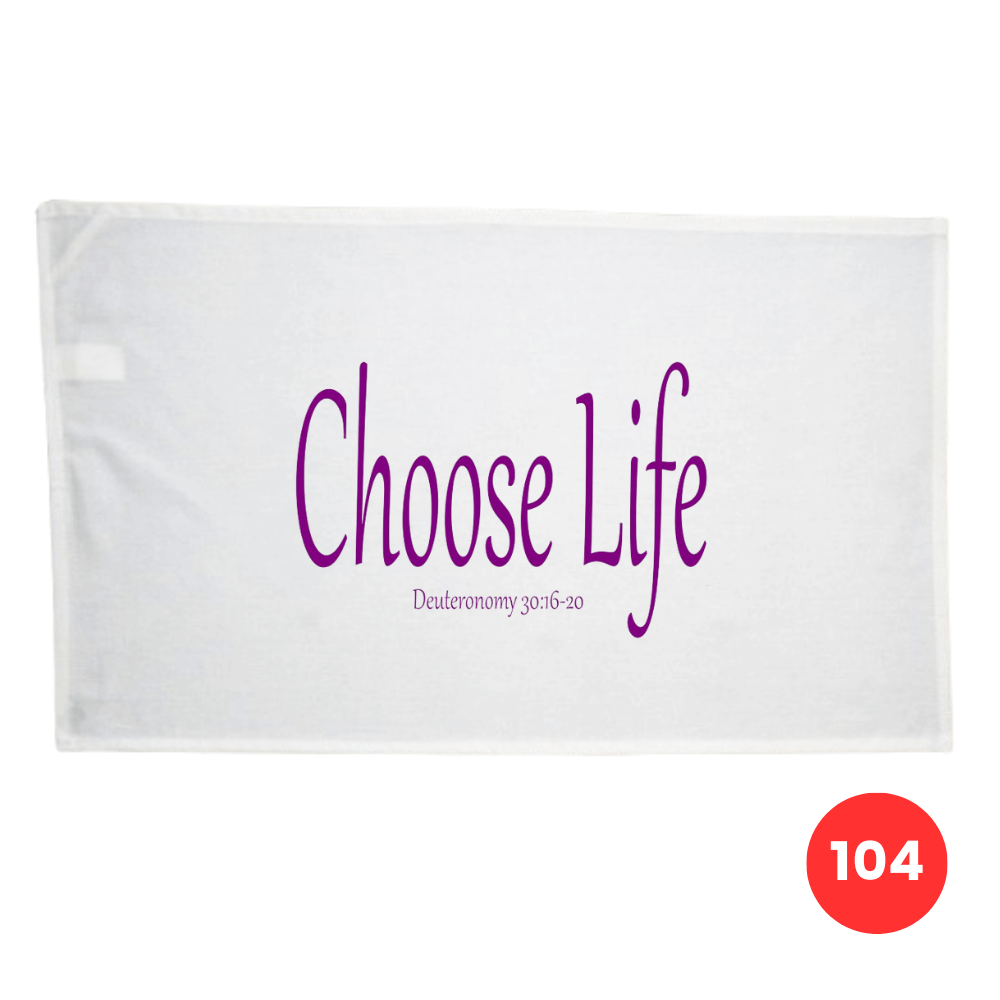 Custom Printed Tea Towel - Available in 2 colours