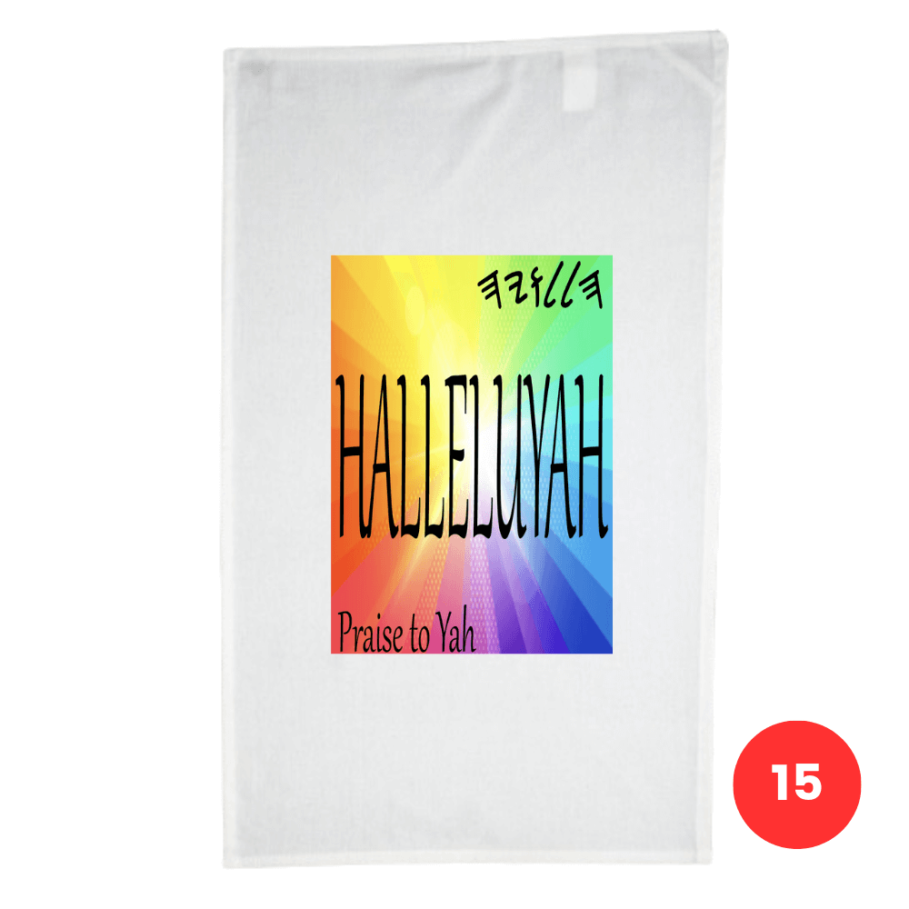 Custom Printed Tea Towel - Available in 2 colours