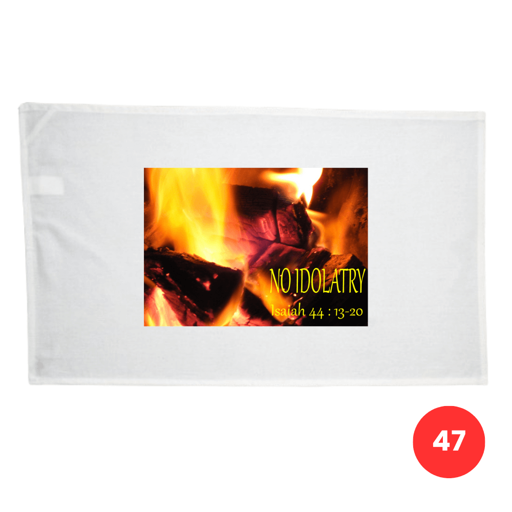 Custom Printed Tea Towel - Available in 2 colours