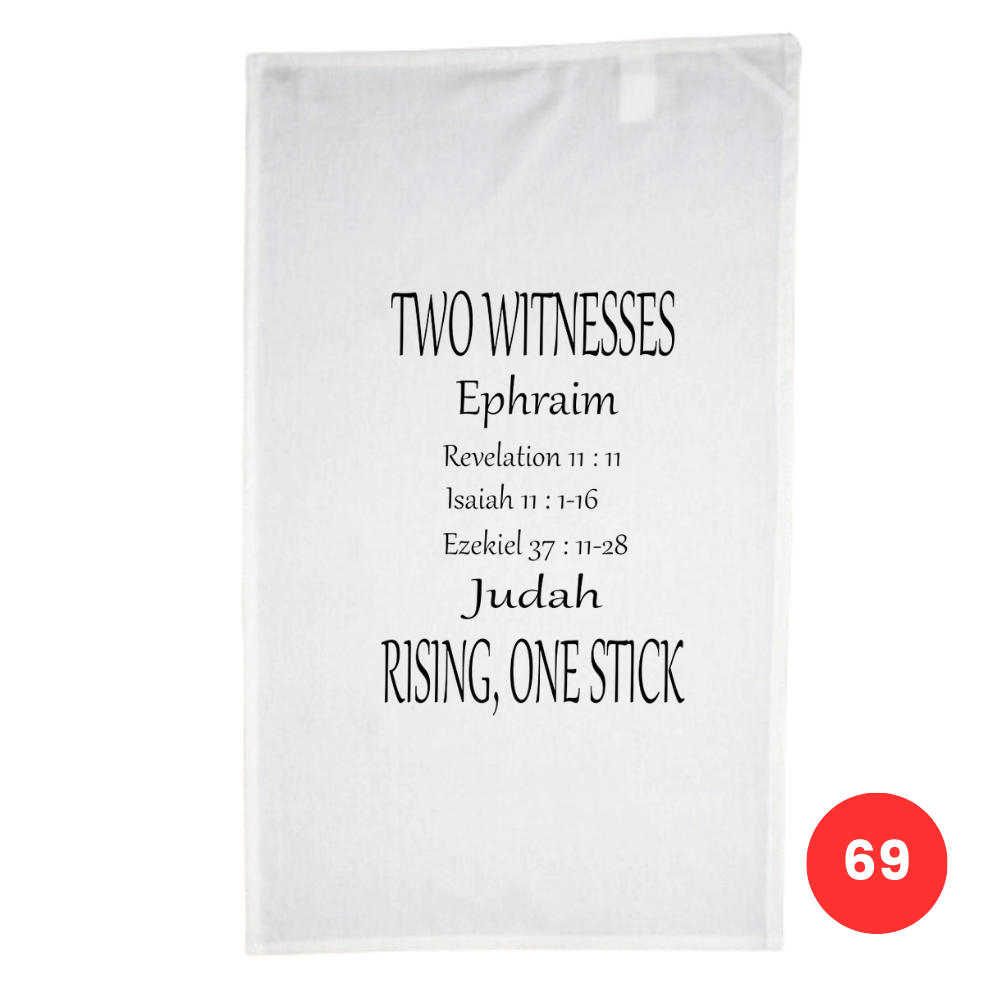Custom Printed Tea Towel - Available in 2 colours