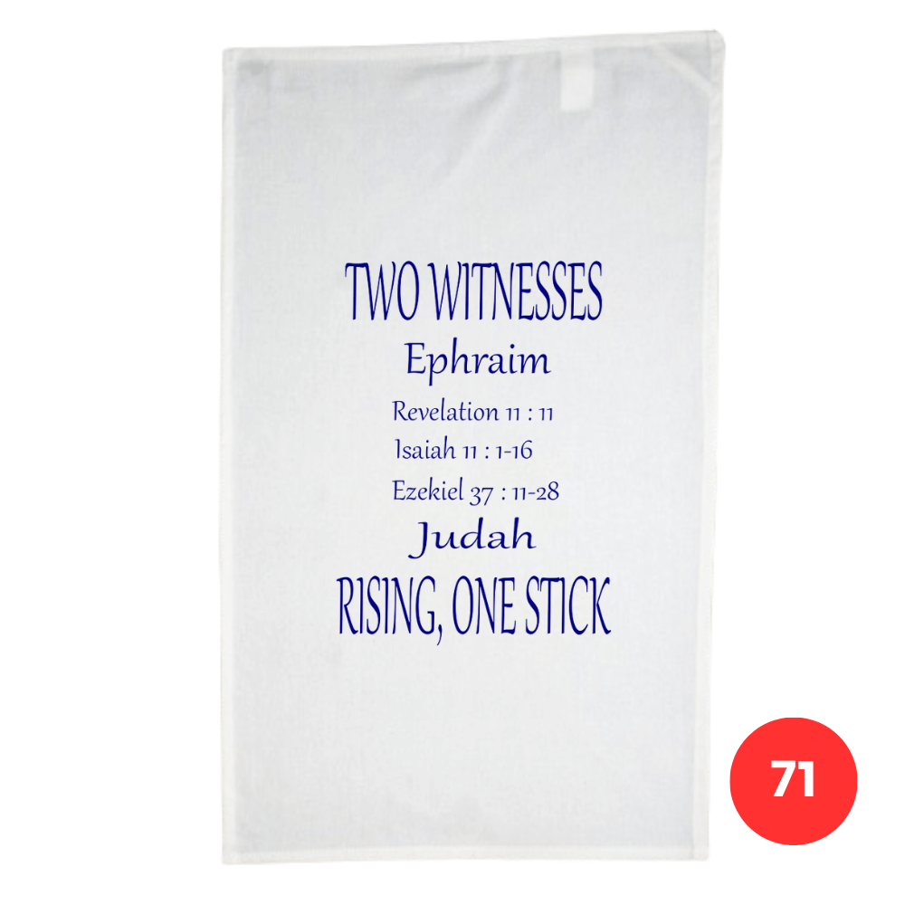 Custom Printed Tea Towel - Available in 2 colours