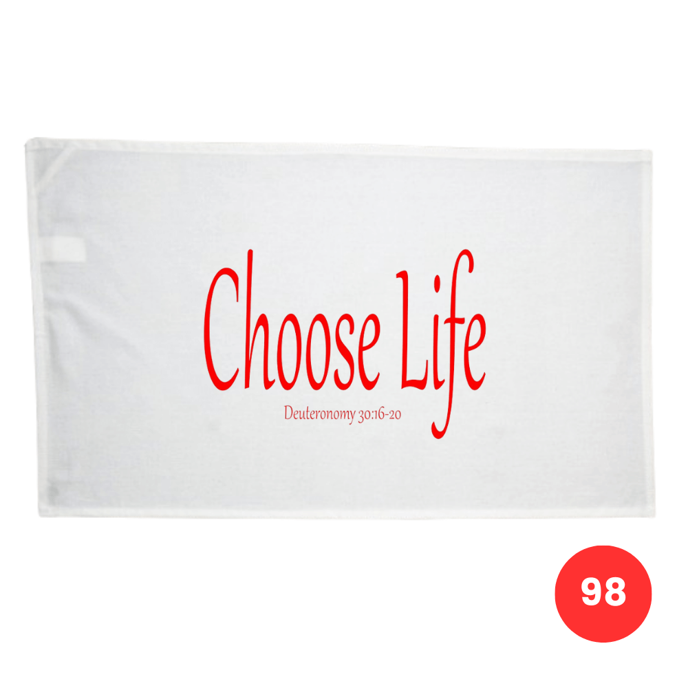 Custom Printed Tea Towel - Available in 2 colours