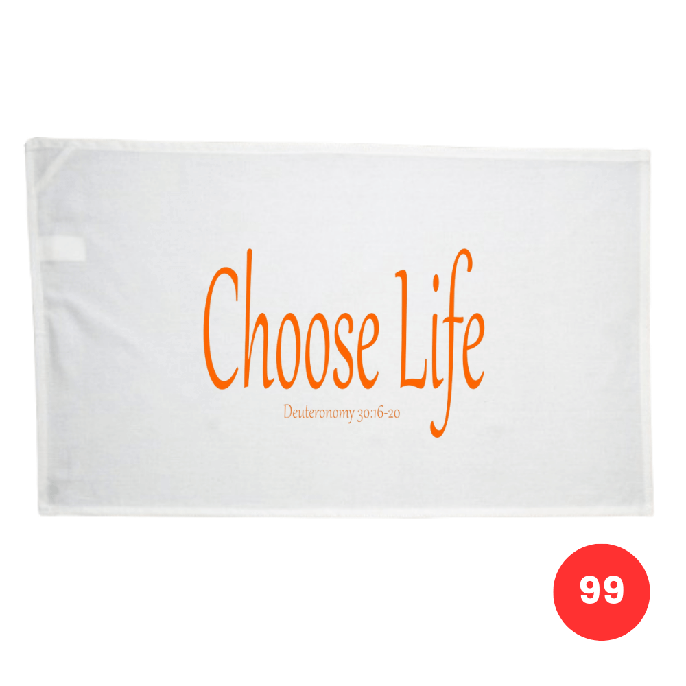 Custom Printed Tea Towel - Available in 2 colours