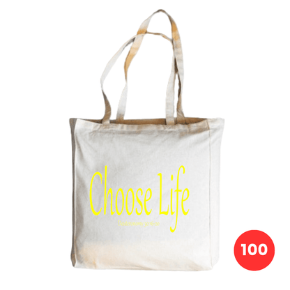 Custom Printed Natural Cotton Tote Bags