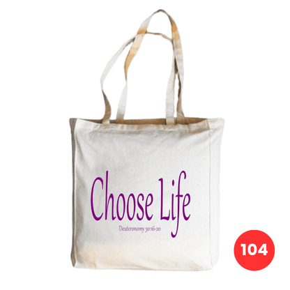 Custom Printed Natural Cotton Tote Bags