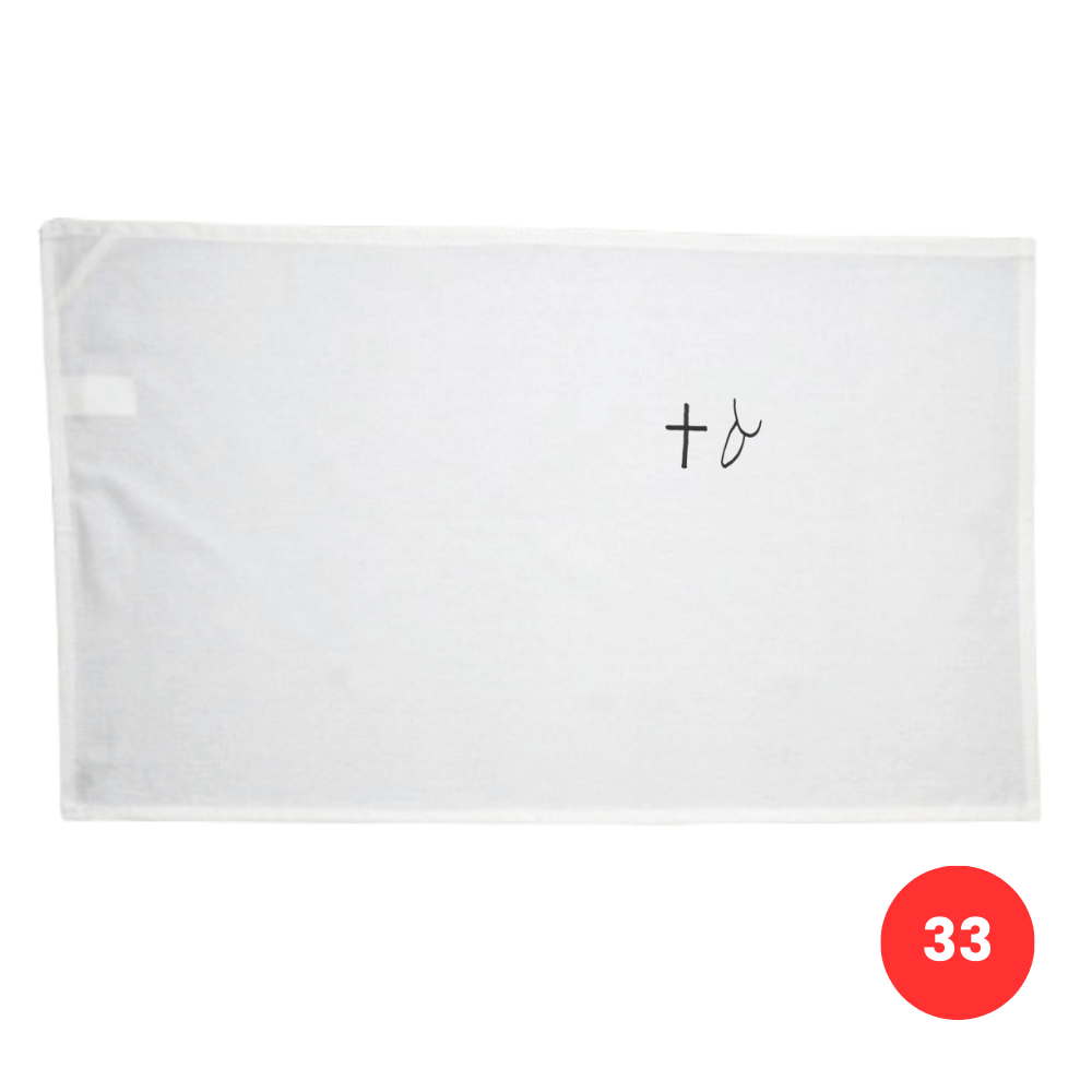 Custom Printed Tea Towel - Available in 2 colours